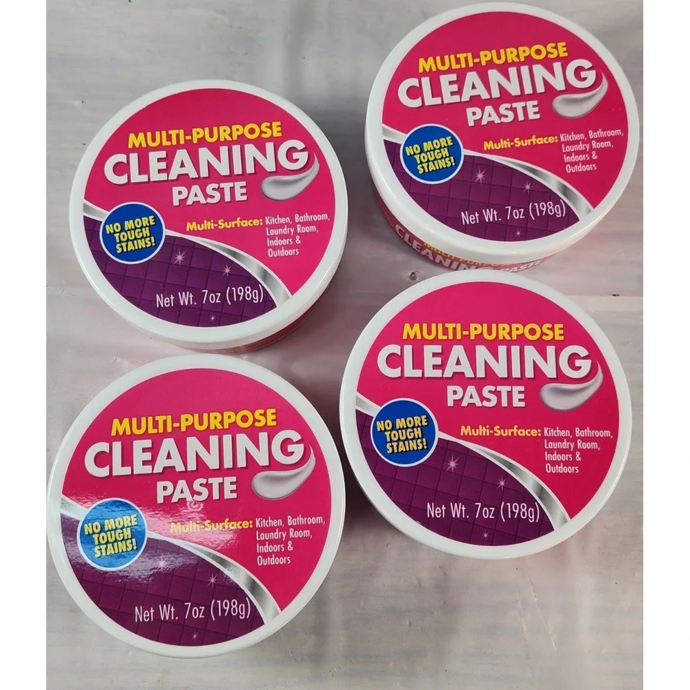 Amazing Stuff! Cleans EVERYTHING! 4 Gen Pink Multi-Purpose Cleaning Pastes 7oz